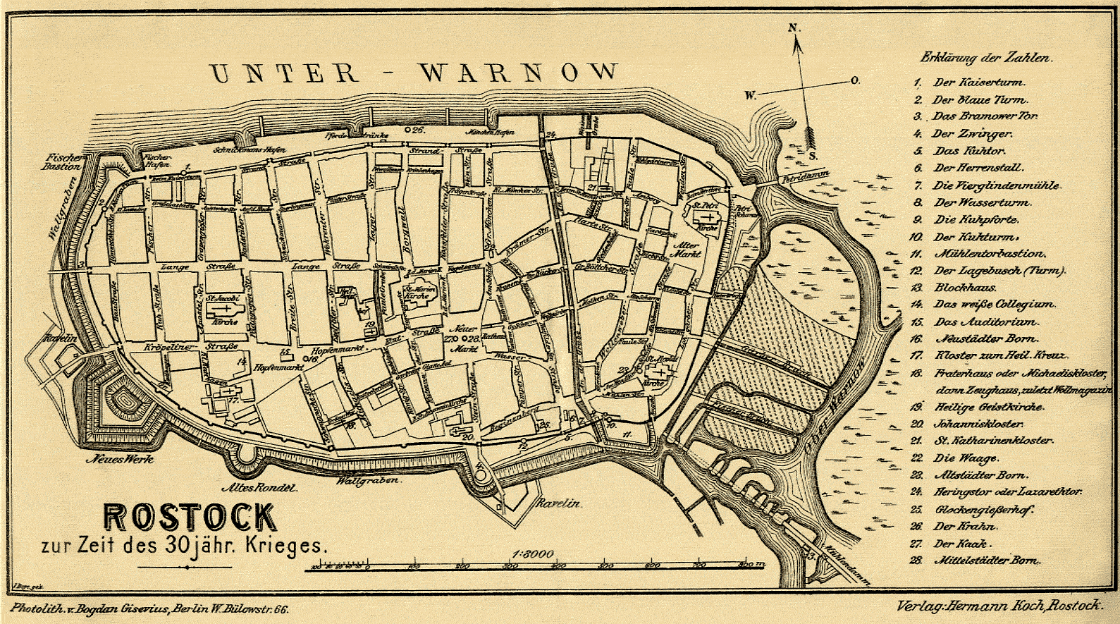 Rostock im 30jährigen Krieg