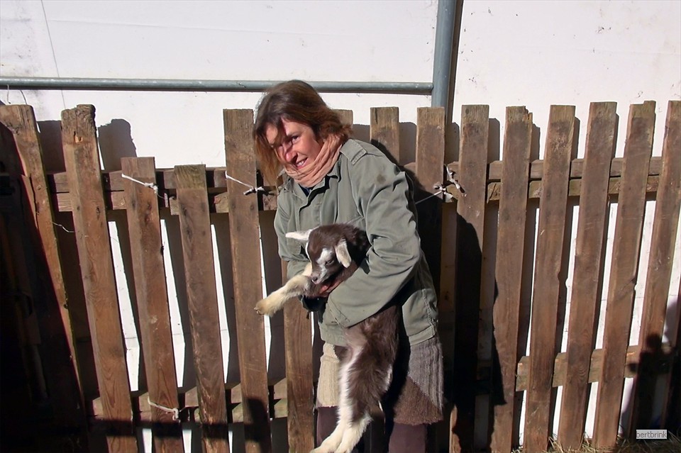Jane Hoffmann mit dem ersten Nachwuchs des Jahres