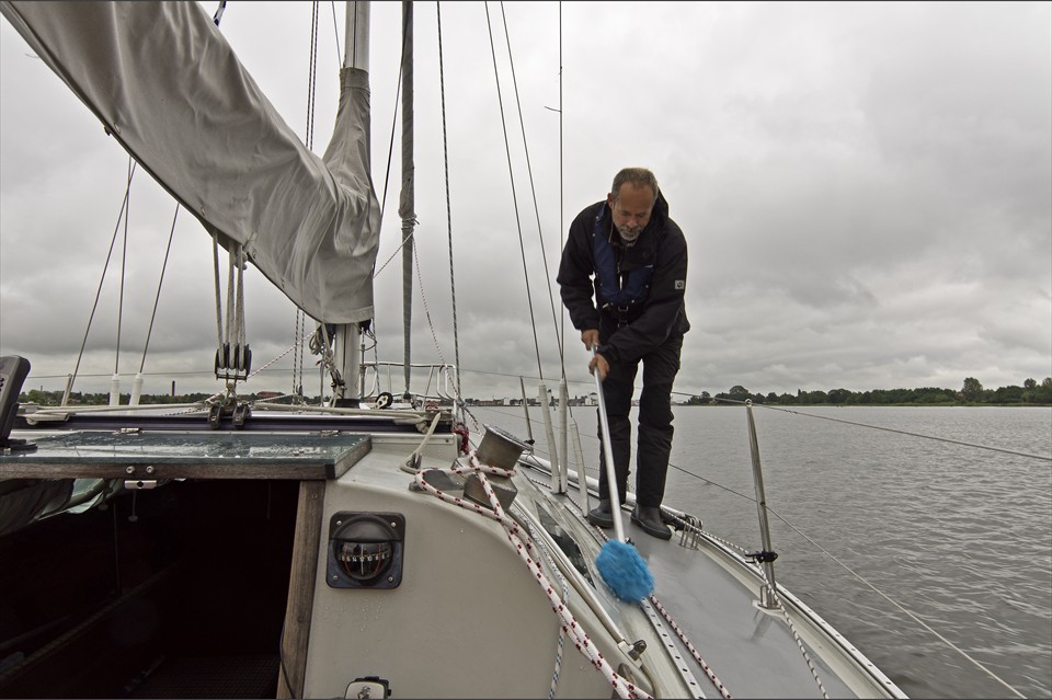 Klar Schiff vor Nykøbing
