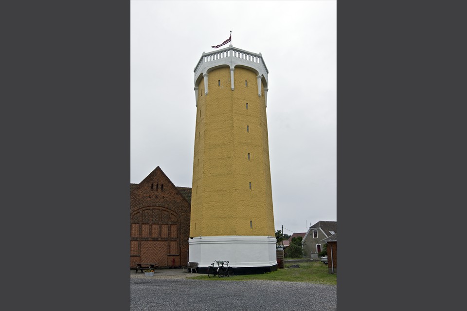 Der ehemalige Wasserturm von Gedser