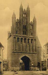 Friedland - Neubrandenburger Tor,  um 1910